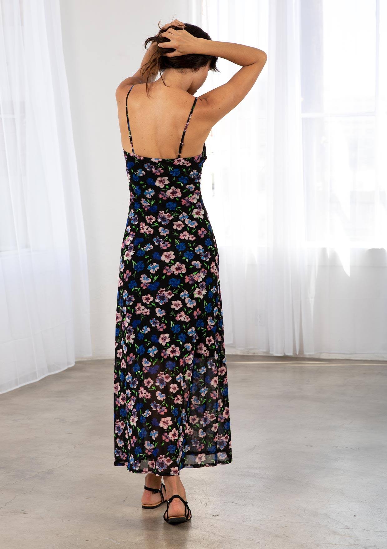Floral Slip Maxi Dress