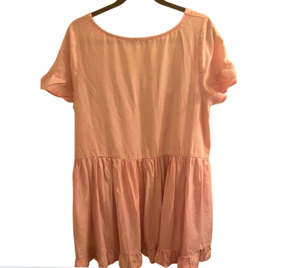 Pink Babydoll Dress