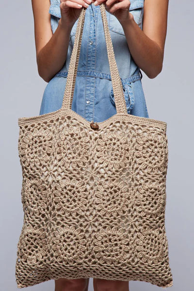 Crochet Tote Bag
