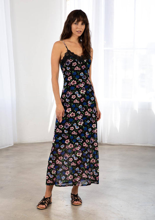 Floral Slip Maxi Dress