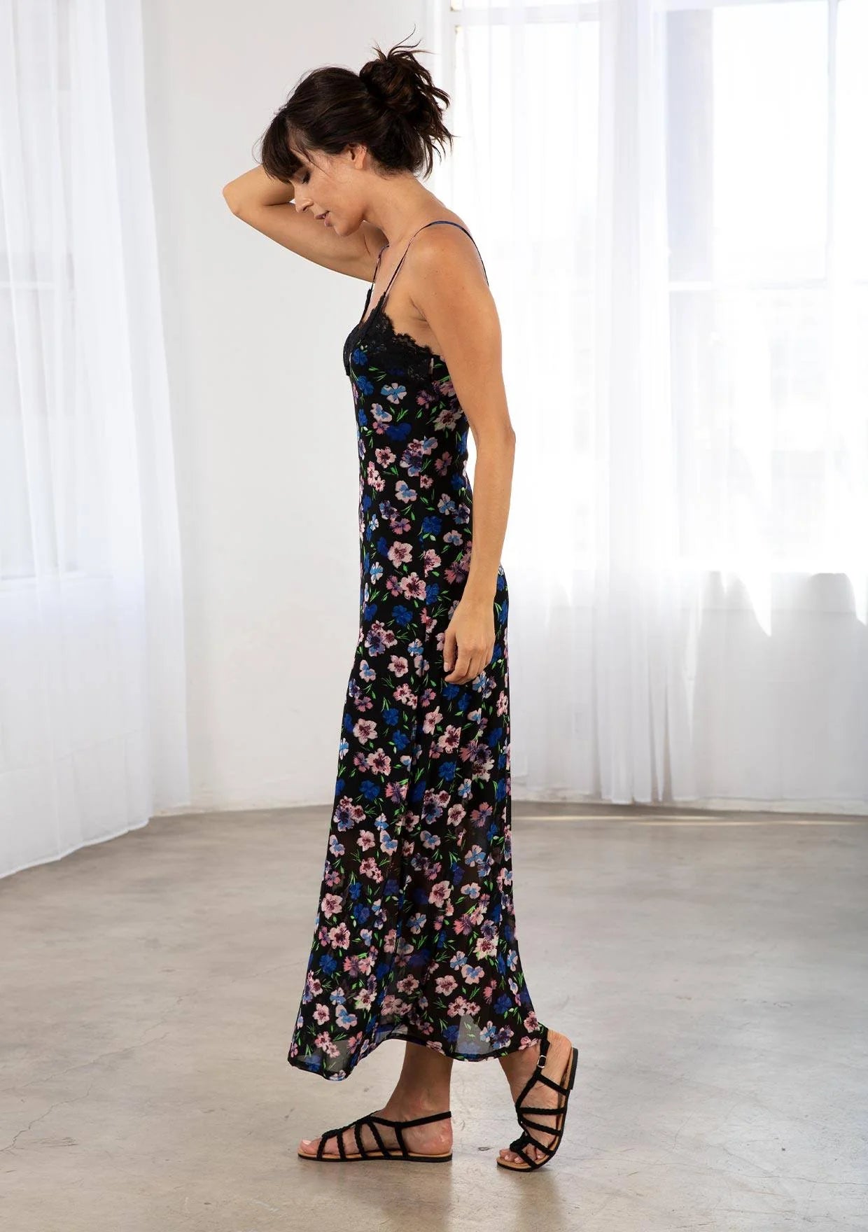 Floral Slip Maxi Dress
